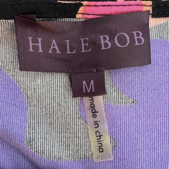 Hale Bob Pink Purple & Black Dress - Picture 4 of 4